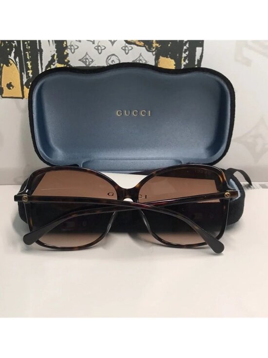Gucci GG0546SK 002 – Havana Brown Gradient | 60-14-145 | New Authentic” main image 5